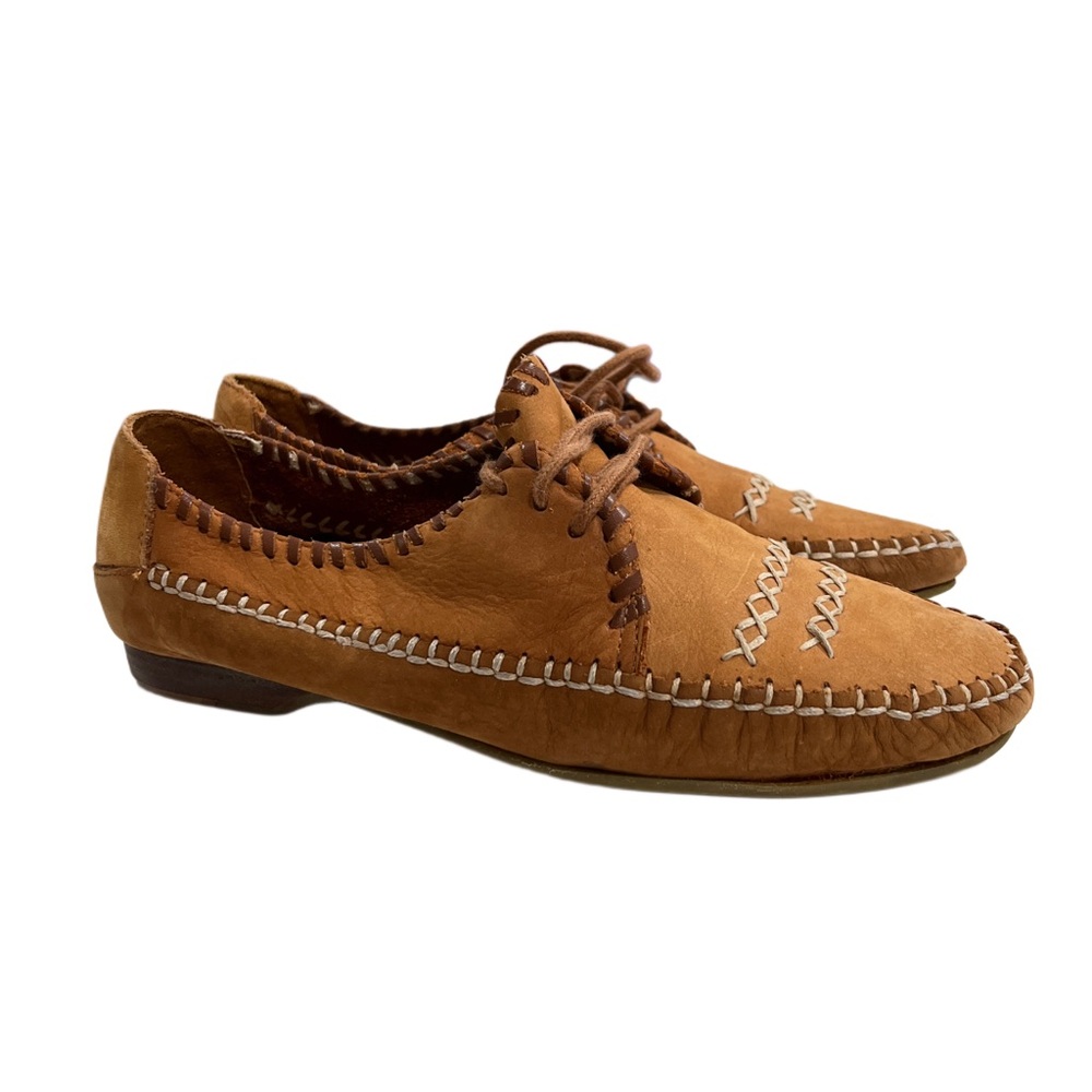 Vintage Pina Colada | Leather Moccasin Shoe
